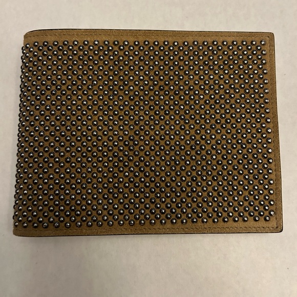 Giuseppe Zanotti Leather Brown Men's Bifold Wallet - Picture 1 of 7